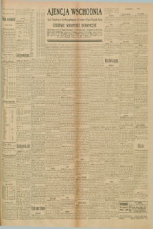 Ajencja Wschodnia. Codzienne Wiadomości Ekonomiczne = Agence Télégraphique de l'Est = Telegraphenagentur „Der Ostdienst” = Eastern Telegraphic Agency. R.10, nr 190 (21 sierpnia 1930)