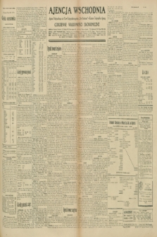 Ajencja Wschodnia. Codzienne Wiadomości Ekonomiczne = Agence Télégraphique de l'Est = Telegraphenagentur „Der Ostdienst” = Eastern Telegraphic Agency. R.10, nr 194 (26 sierpnia 1930)