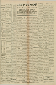 Ajencja Wschodnia. Codzienne Wiadomości Ekonomiczne = Agence Télégraphique de l'Est = Telegraphenagentur „Der Ostdienst” = Eastern Telegraphic Agency. R.10, nr 197 (29 sierpnia 1930)