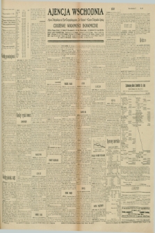 Ajencja Wschodnia. Codzienne Wiadomości Ekonomiczne = Agence Télégraphique de l'Est = Telegraphenagentur „Der Ostdienst” = Eastern Telegraphic Agency. R.10, nr 199 (1 września 1930)