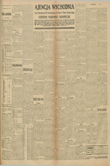 Ajencja Wschodnia. Codzienne Wiadomości Ekonomiczne = Agence Télégraphique de l'Est = Telegraphenagentur „Der Ostdienst” = Eastern Telegraphic Agency. R.10, nr 212 (16 września 1930)