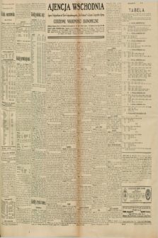 Ajencja Wschodnia. Codzienne Wiadomości Ekonomiczne = Agence Télégraphique de l'Est = Telegraphenagentur „Der Ostdienst” = Eastern Telegraphic Agency. R.10, nr 231 (8 października 1930)