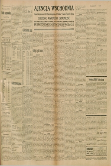 Ajencja Wschodnia. Codzienne Wiadomości Ekonomiczne = Agence Télégraphique de l'Est = Telegraphenagentur „Der Ostdienst” = Eastern Telegraphic Agency. R.10, nr 236 (14 października 1930)