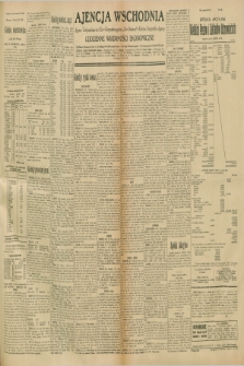 Ajencja Wschodnia. Codzienne Wiadomości Ekonomiczne = Agence Télégraphique de l'Est = Telegraphenagentur „Der Ostdienst” = Eastern Telegraphic Agency. R.10, nr 248 (28 października 1930)