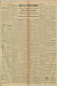 Ajencja Wschodnia. Codzienne Wiadomości Ekonomiczne = Agence Télégraphique de l'Est = Telegraphenagentur „Der Ostdienst” = Eastern Telegraphic Agency. R.10, nr 251 (31 października 1930)