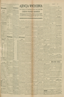 Ajencja Wschodnia. Codzienne Wiadomości Ekonomiczne = Agence Télégraphique de l'Est = Telegraphenagentur „Der Ostdienst” = Eastern Telegraphic Agency. R.10, nr 268 (21 listopada 1930)