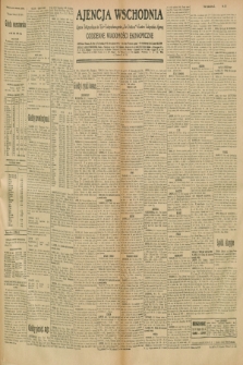 Ajencja Wschodnia. Codzienne Wiadomości Ekonomiczne = Agence Télégraphique de l'Est = Telegraphenagentur „Der Ostdienst” = Eastern Telegraphic Agency. R.10, nr 275 (29 listopada 1930)