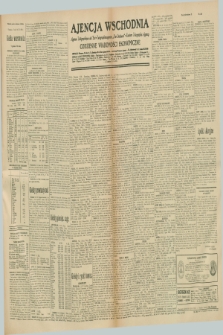 Ajencja Wschodnia. Codzienne Wiadomości Ekonomiczne = Agence Télégraphique de l'Est = Telegraphenagentur „Der Ostdienst” = Eastern Telegraphic Agency. R.10, nr 283 (10 grudnia 1930)