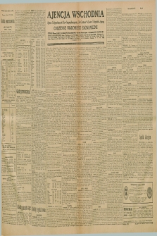 Ajencja Wschodnia. Codzienne Wiadomości Ekonomiczne = Agence Télégraphique de l'Est = Telegraphenagentur „Der Ostdienst” = Eastern Telegraphic Agency. R.10, nr 289 (17 grudnia 1930)