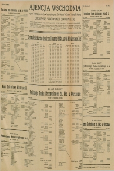 Ajencja Wschodnia. Codzienne Wiadomości Ekonomiczne = Agence Télégraphique de l'Est = Telegraphenagentur „Der Ostdienst” = Eastern Telegraphic Agency. R.10, nr 289 A ([17] grudnia 1930)