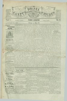 Gazeta Polska w Chicago : pismo ludowe. R.4, nr 29 (3 maja 1877)