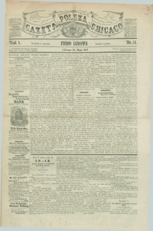 Gazeta Polska w Chicago : pismo ludowe. R.4, nr 31 (19 maja 1877)