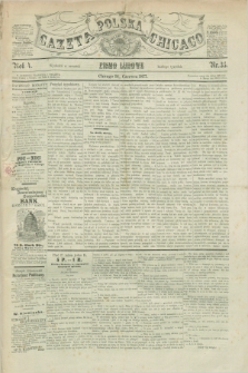Gazeta Polska w Chicago : pismo ludowe. R.4, nr 35 (14 czerwca 1877)