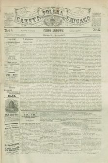Gazeta Polska w Chicago : pismo ludowe. R.4, nr 37 (28 czerwca 1877)