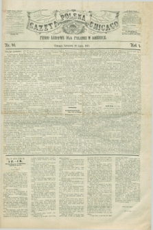 Gazeta Polska w Chicago : pismo ludowe dla Polonii w Ameryce. R.4, nr 40 (19 lipca 1877)