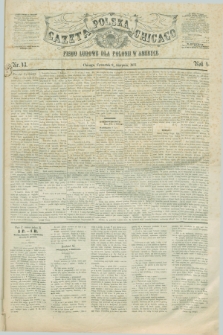 Gazeta Polska w Chicago : pismo ludowe dla Polonii w Ameryce. R.4, nr 43 (9 sierpnia 1877)