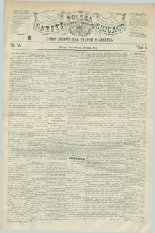 Gazeta Polska w Chicago : pismo ludowe dla Polonii w Ameryce. R.4, nr 44 (16 sierpnia 1877)