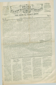 Gazeta Polska w Chicago : pismo ludowe dla Polonii w Ameryce. R.4, nr 45 (23 sierpnia 1877)