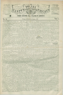 Gazeta Polska w Chicago : pismo ludowe dla Polonii w Ameryce. R.4, nr 46 (30 sierpnia 1877)