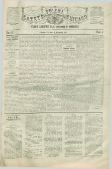 Gazeta Polska w Chicago : pismo ludowe dla Polonii w Ameryce. R.4, nr 47 (6 września 1877)