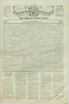 Gazeta Polska w Chicago : pismo ludowe dla Polonii w Ameryce. R.4, nr 51 (4 października 1877)