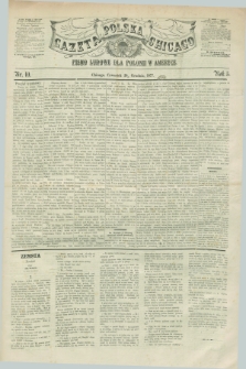 Gazeta Polska w Chicago : pismo ludowe dla Polonii w Ameryce. R.5, nr 10 (20 grudnia 1877)