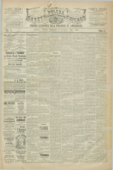 Gazeta Polska w Chicago : pismo ludowe dla Polonii w Ameryce. R.13, nr 2 (8 stycznia 1885)