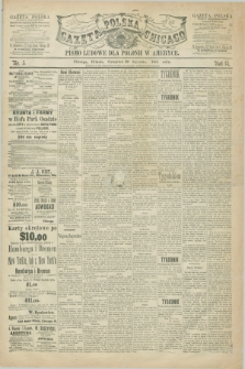 Gazeta Polska w Chicago : pismo ludowe dla Polonii w Ameryce. R.13, nr 5 (29 stycznia 1885)