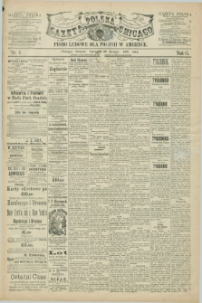 Gazeta Polska w Chicago : pismo ludowe dla Polonii w Ameryce. R.13, nr 9 (26 lutego 1885)