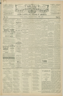 Gazeta Polska w Chicago : pismo ludowe dla Polonii w Ameryce. R.13, nr 10 (5 marca 1885)