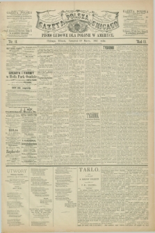 Gazeta Polska w Chicago : pismo ludowe dla Polonii w Ameryce. R.13, nr 11 (12 marca 1885)