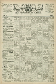 Gazeta Polska w Chicago : pismo ludowe dla Polonii w Ameryce. R.13, nr 15 (9 kwietnia 1885)