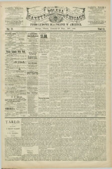 Gazeta Polska w Chicago : pismo ludowe dla Polonii w Ameryce. R.13, nr 21 (21 maja 1885)