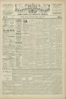 Gazeta Polska w Chicago : pismo ludowe dla Polonii w Ameryce. R.13, nr 22 (28 maja 1885)