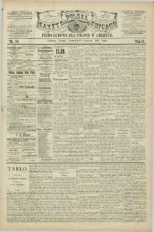 Gazeta Polska w Chicago : pismo ludowe dla Polonii w Ameryce. R.13, nr 24 (11 czerwca 1885)