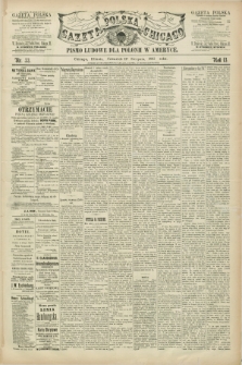 Gazeta Polska w Chicago : pismo ludowe dla Polonii w Ameryce. R.13, nr 33 (13 sierpnia 1885)