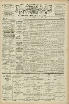 Gazeta Polska w Chicago : pismo ludowe dla Polonii w Ameryce. R.13, nr 34 (20 sierpnia 1885)