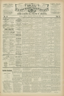 Gazeta Polska w Chicago : pismo ludowe dla Polonii w Ameryce. R.13, nr 39 (24 września 1885)