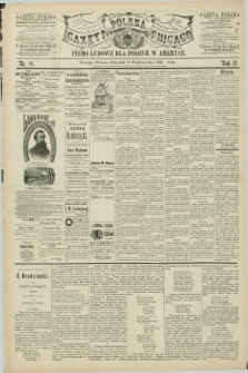 Gazeta Polska w Chicago : pismo ludowe dla Polonii w Ameryce. R.13, nr 41 (8 października 1885)
