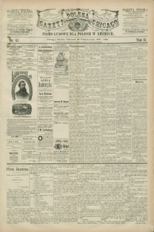 Gazeta Polska w Chicago : pismo ludowe dla Polonii w Ameryce. R.13, nr 43 (22 października 1885)