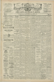 Gazeta Polska w Chicago : pismo ludowe dla Polonii w Ameryce. R.14, nr 2 (14 stycznia 1886)