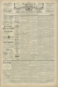Gazeta Polska w Chicago : pismo ludowe dla Polonii w Ameryce. R.14, nr 6 (11 lutego 1886)