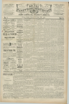 Gazeta Polska w Chicago : pismo ludowe dla Polonii w Ameryce. R.14, nr 8 (25 lutego 1886)