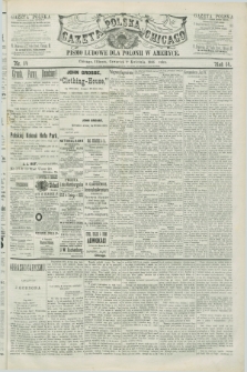 Gazeta Polska w Chicago : pismo ludowe dla Polonii w Ameryce. R.14, nr 14 (8 kwietnia 1886)