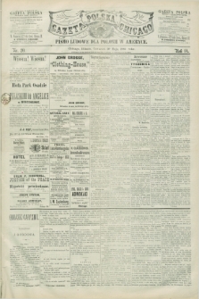 Gazeta Polska w Chicago : pismo ludowe dla Polonii w Ameryce. R.14, nr 20 (20 maja 1886)