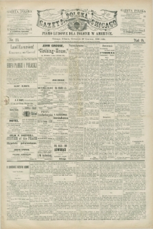 Gazeta Polska w Chicago : pismo ludowe dla Polonii w Ameryce. R.14, nr 23 (10 czerwca 1886)
