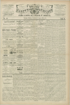 Gazeta Polska w Chicago : pismo ludowe dla Polonii w Ameryce. R.14, nr 26 (1 lipca 1886)