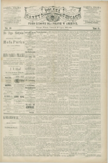 Gazeta Polska w Chicago : pismo ludowe dla Polonii w Ameryce. R.14, nr 30 (29 lipca 1886)