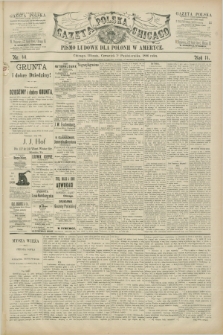 Gazeta Polska w Chicago : pismo ludowe dla Polonii w Ameryce. R.14, nr 40 (7 października 1886)
