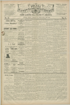 Gazeta Polska w Chicago : pismo ludowe dla Polonii w Ameryce. R.14, nr 42 (21 października 1886)